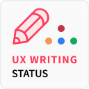 UX writing status