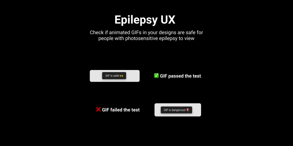 установить плагин для Фигмы Epilepsy UX