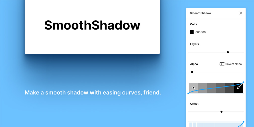 установить плагин для Фигмы SmoothShadow