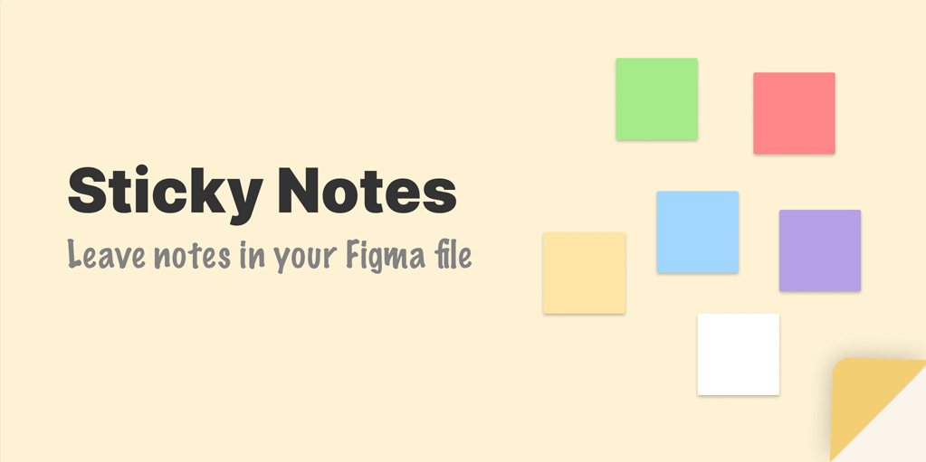 установить плагин для Фигмы Sticky Notes