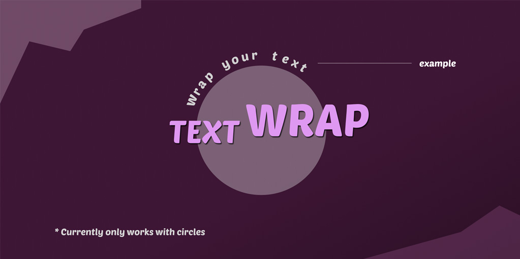 установить плагин для Фигмы TextWrap