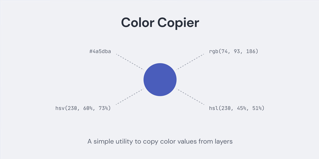 установить плагин для Фигмы Color Copier
