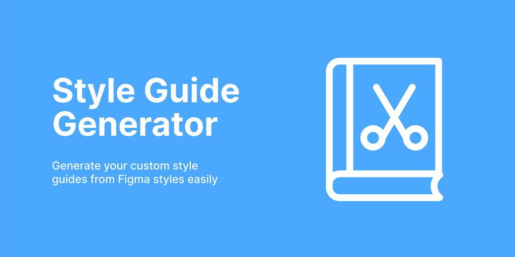 установить плагин для Фигмы Style Guide Generator