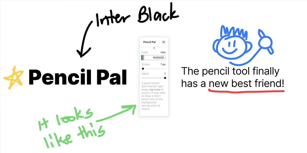 установить плагин для Фигмы Pencil Pal