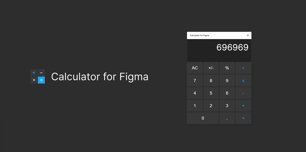 установить плагин для Фигмы Calculator for Figma