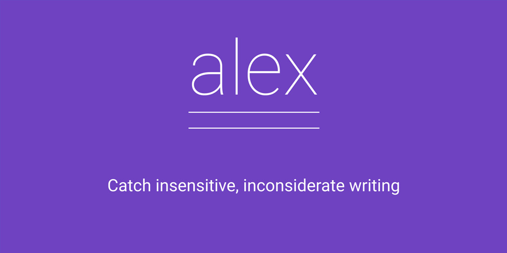 установить плагин для Фигмы alex - catch insensitive, inconsiderate writing