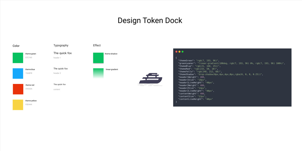 установить плагин для Фигмы Design Token Dock