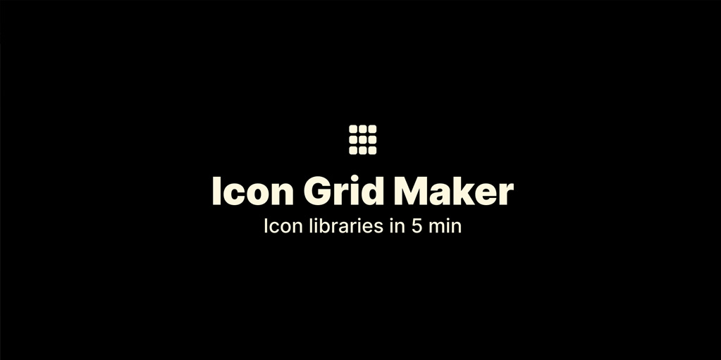 установить плагин для Фигмы Icon Grid Maker