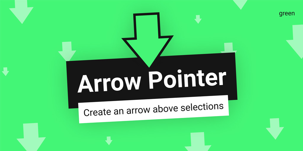 установить плагин для Фигмы Arrow Pointer