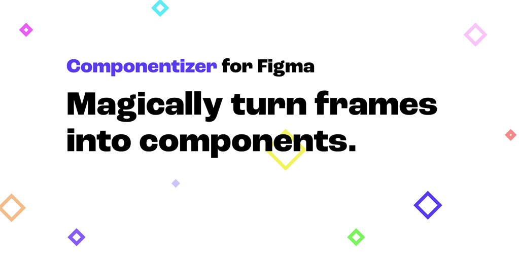 установить плагин для Фигмы Componentizer