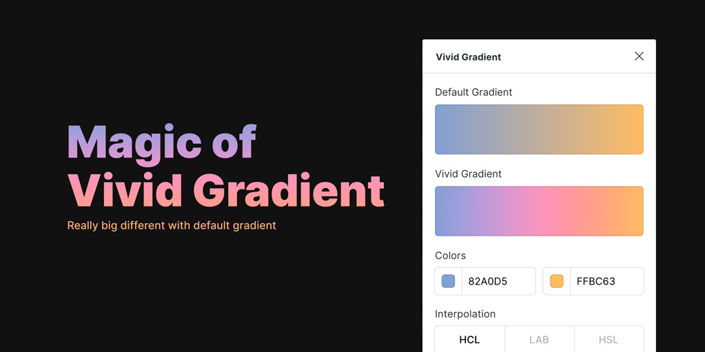 установить плагин для Фигмы Vivid Gradient: beautify your gradient