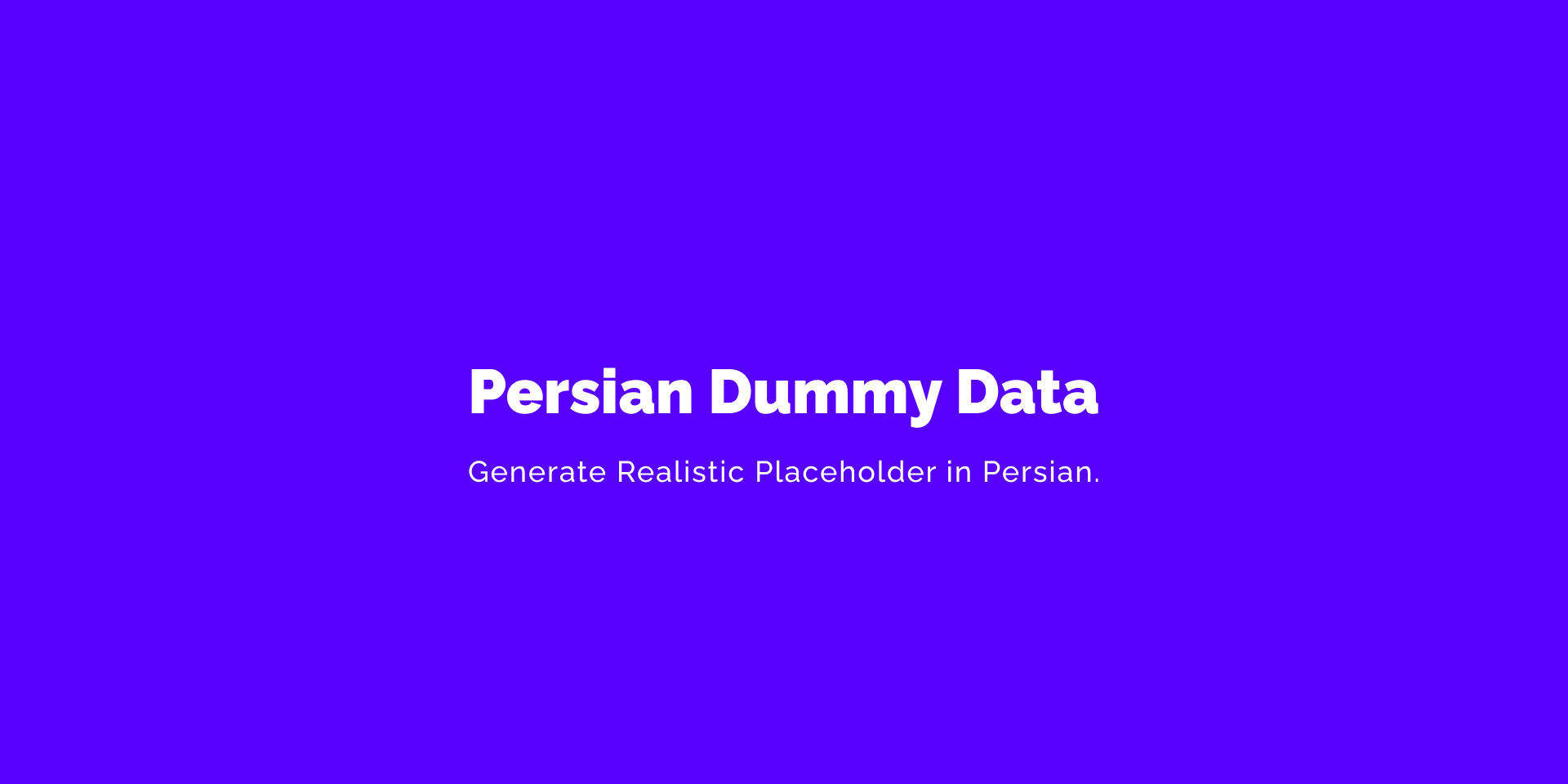 установить плагин для Фигмы Persian Dummy Data