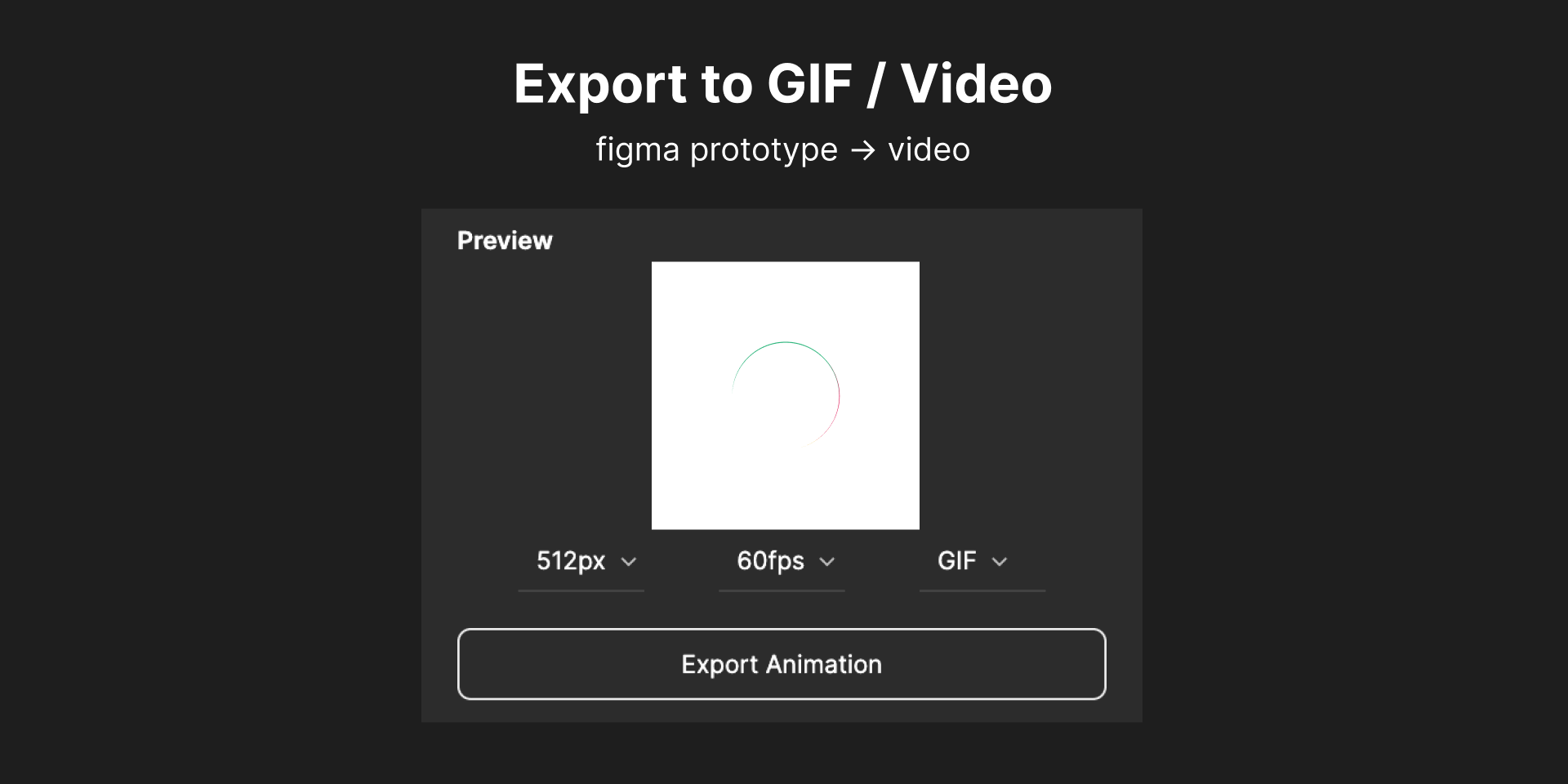 установить плагин для Фигмы Export to GIF/Video