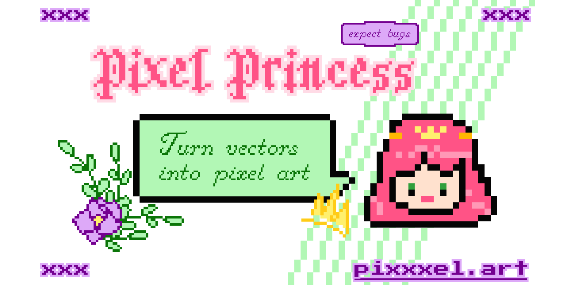 установить плагин для Фигмы Pixel Princess