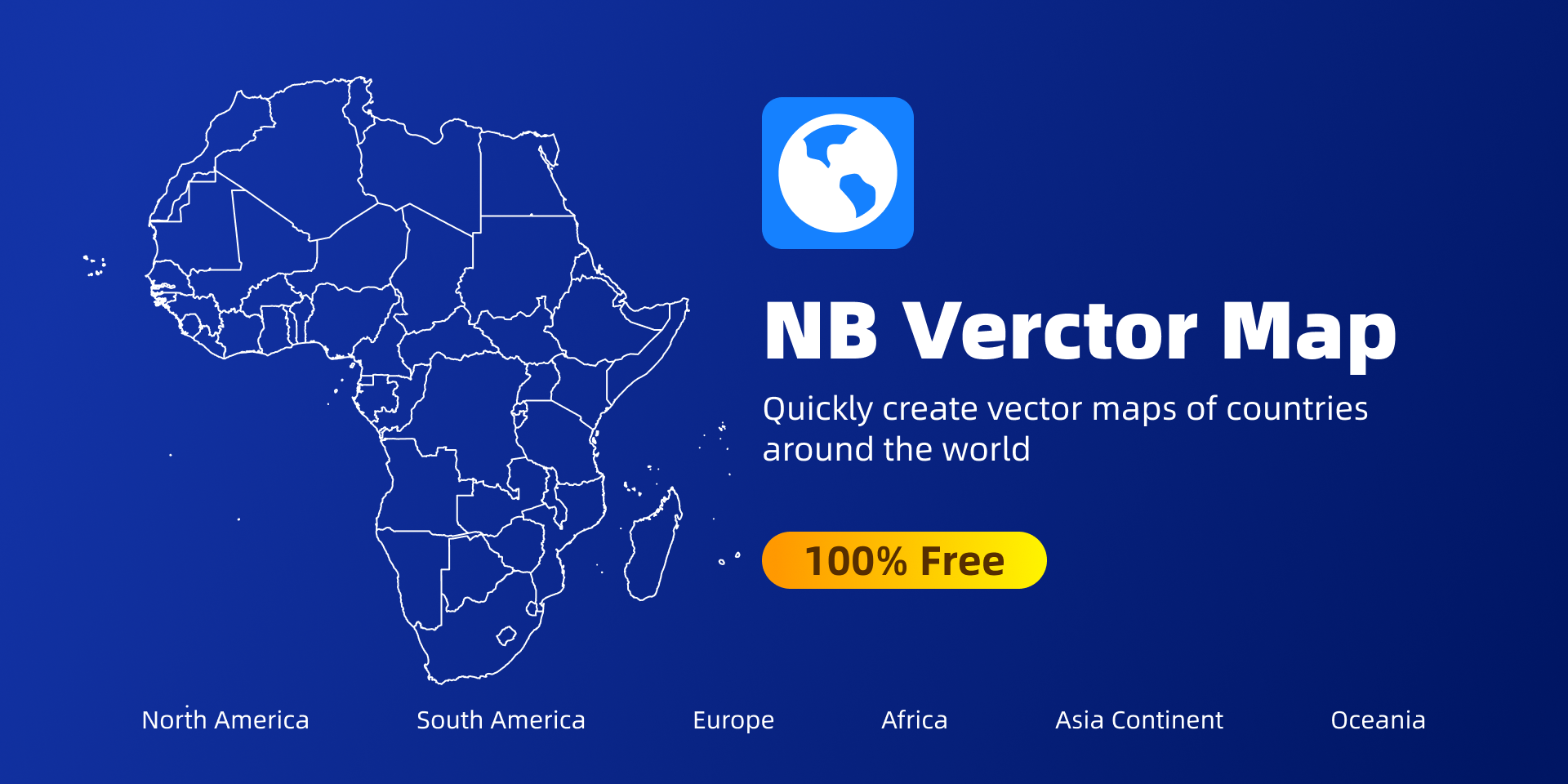 установить плагин для Фигмы NB Vector Map