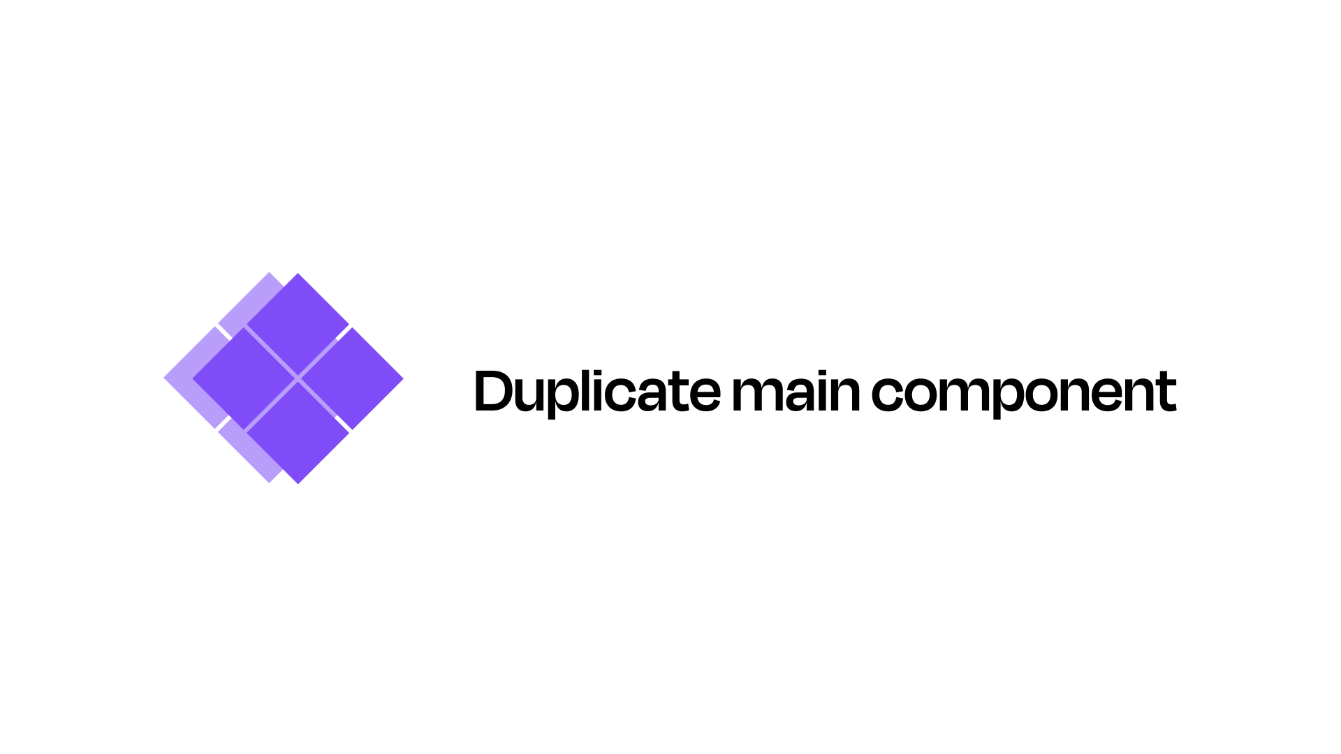 установить плагин для Фигмы Duplicate main component